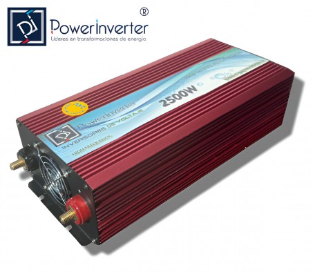 INVERSOR DE VOLTAJE 24VDC/220VAC 2500W MODIFICADA